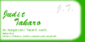 judit takaro business card